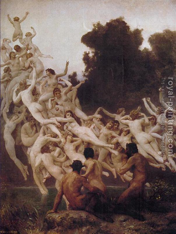 William-Adolphe Bouguereau : Les Oreades